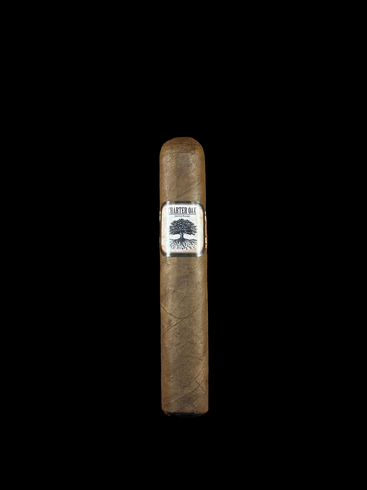 Foundation Charter Oak Habano Rothschild (4.5 x 50) – Rich & Balanced Medium Smoke