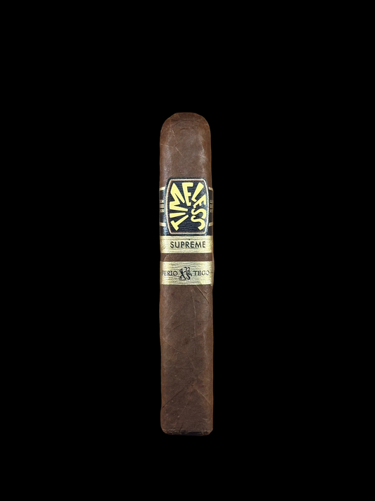 Ferio Tego Timeless Supreme Box-Pressed Robusto (5 x 54) – Rich & Refined Medium to Full Smoke