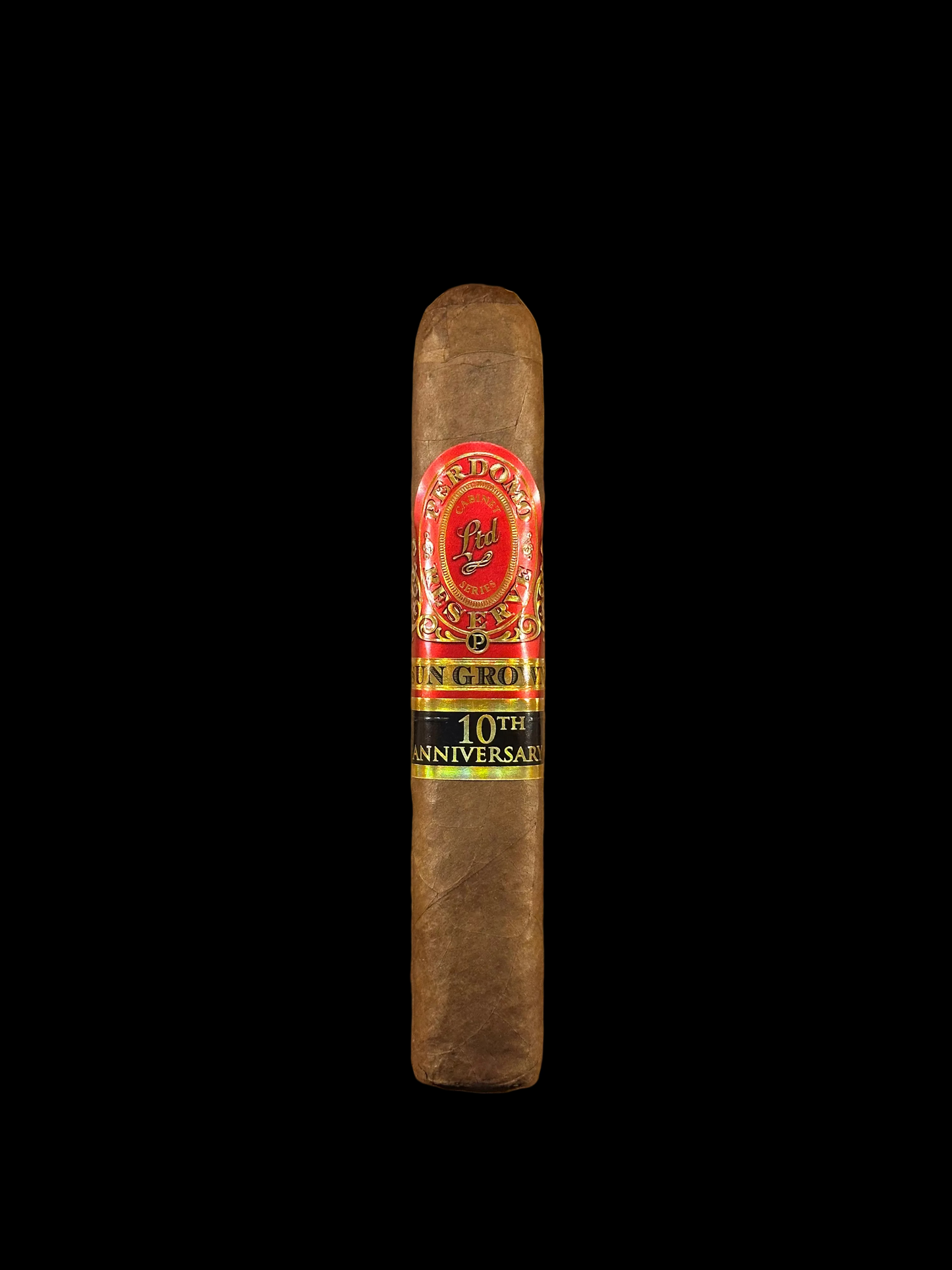 Perdomo 10th Anniversary Sun Grown Box-Pressed Robusto (5 x 54) – Rich & Balanced Medium to Full Smoke